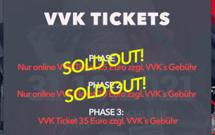 Phase 2 Tickets: Sold out!